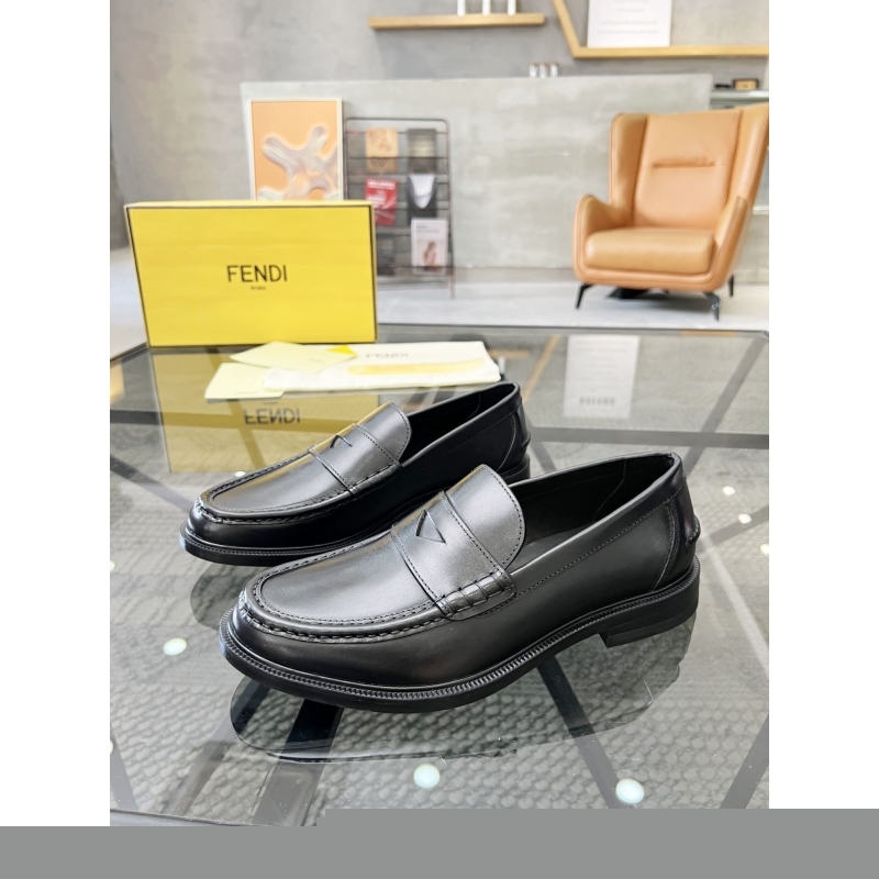 F**di leather shoes